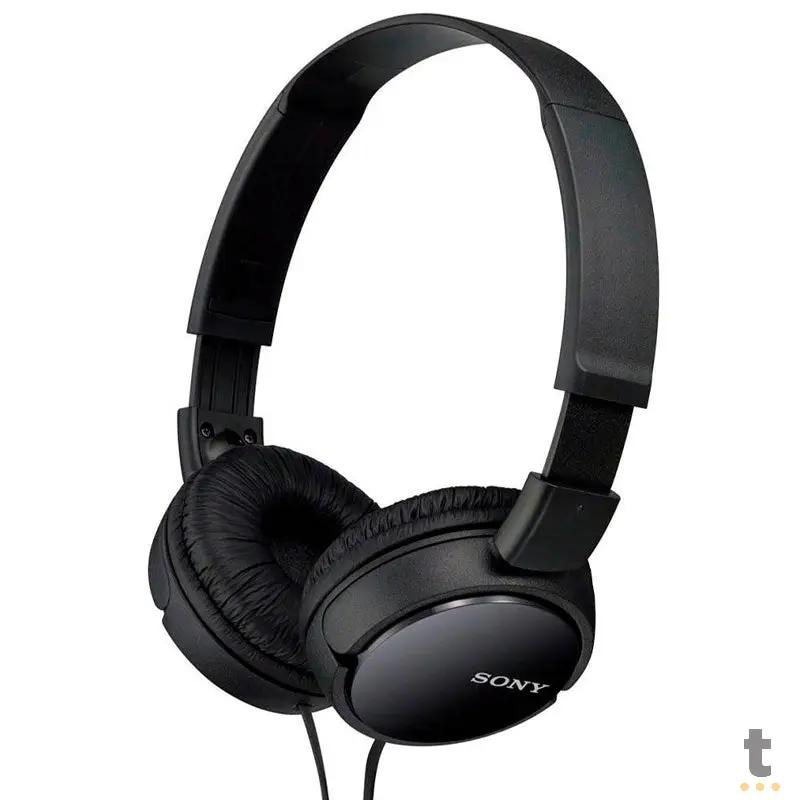 Fone de Ouvido Headphone P2 Sony Preto - MDR-ZX110 Truedata